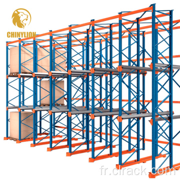 Conduisez dans des systèmes de palettes en stockage